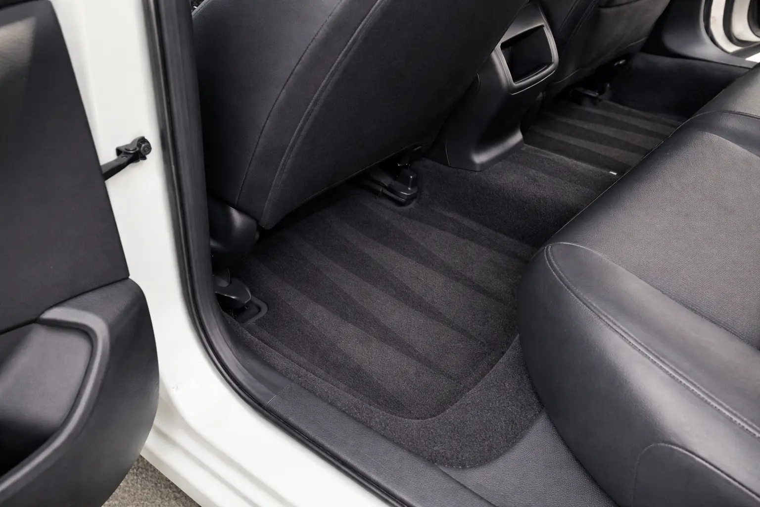 Car interior after detailing